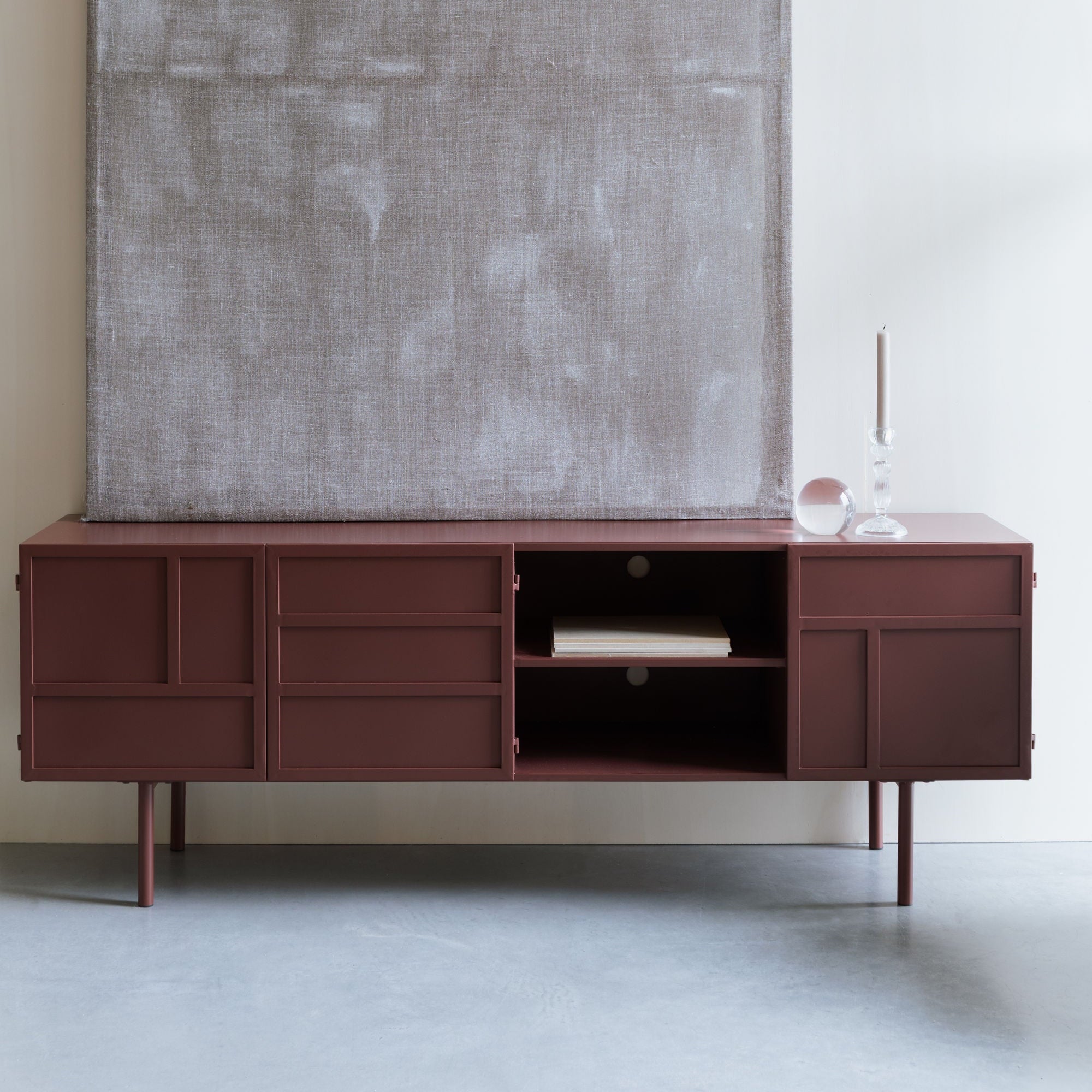 Davis Terracotta Iron Sideboard